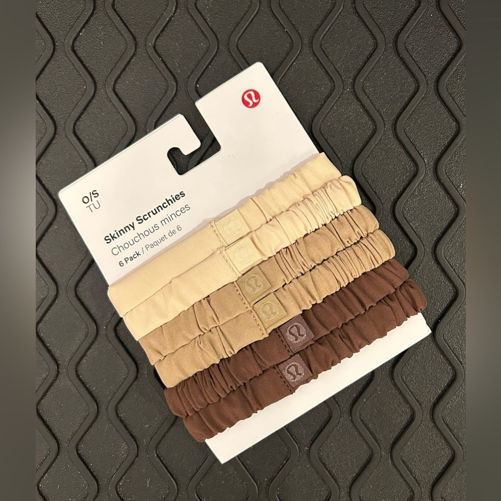 Lululemon Skinny Scrunchie 6 Pack‎